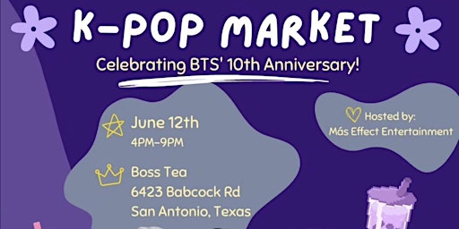 Kpop Market (BTS 10-year Anniversary Cupsleeve Event) primary image