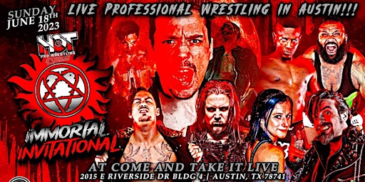 Imagem principal de HOT Anarchy Presents Live Pro Wrestling: The Immortal Invitational