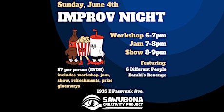 Improv Night! Workshop, Jam, and Show