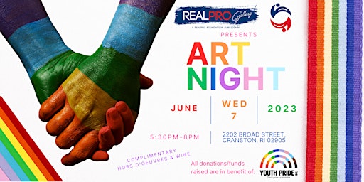 REALPRO Foundation Presents: Art Night in support of LGBTQ+