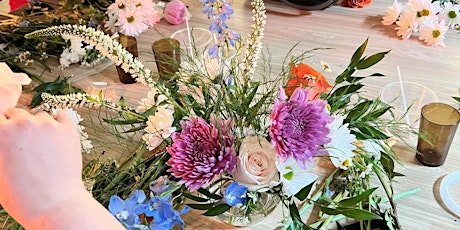 Build Your Own Floral Arrangement w/London Wick Co.