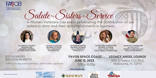 SALUTE TO SISTERS IN SERVICE [SPACE COAST]