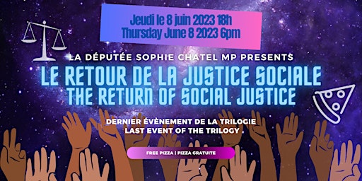 Pizza et politique: Le retour de la justice / Return of the Justice primary image