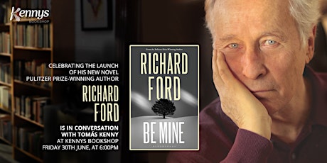 Richard Ford in conversation with Tomás Kenny at Kennys Bookshop