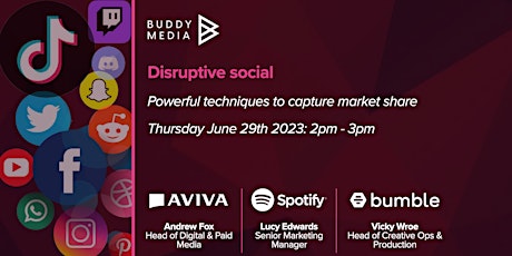 Disruptive Social: Powerful techniques to capture market share
