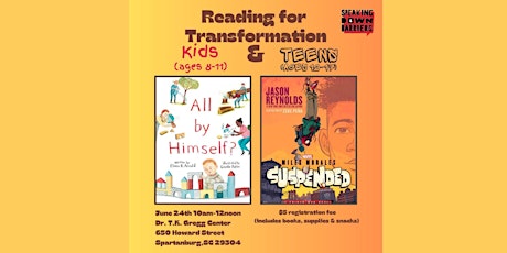 Reading for Transformation for Kids and Teens