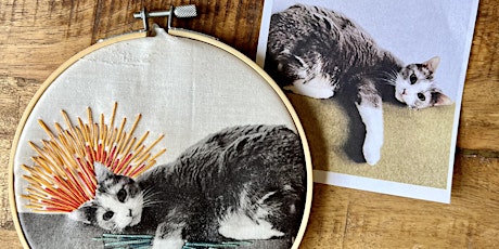 Embroider Your Photo w/Other Cat Creations