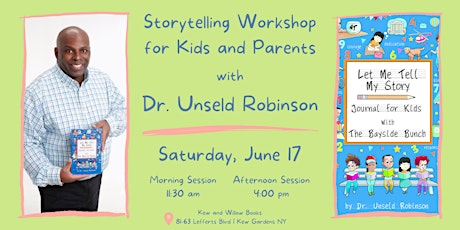 Storytelling for Kids and Parents - Morning Workshop