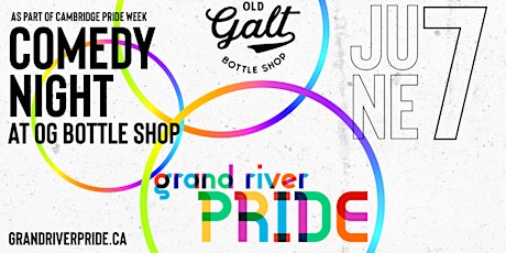 Pride Comedy Night - Hosted by Old Galt Bottle Shop