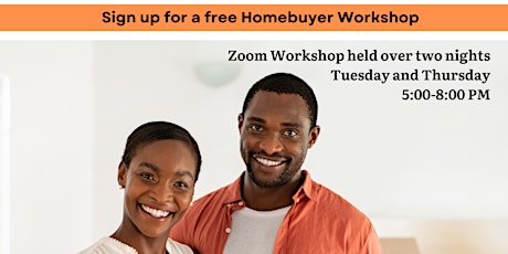 Southeast CDC  ZOOM Homebuyer Workshop August 20 & 22, 2024  - 5PM-8PM