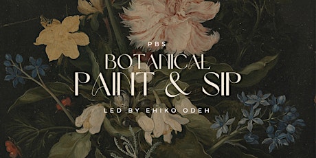 Botanical Paint & Sip at the Toronto Music Garden