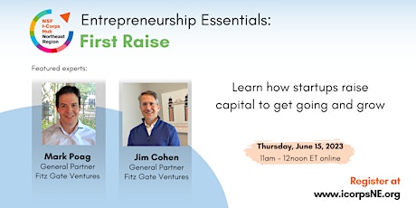 Entrepreneurship Essentials: First Raise