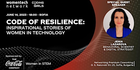 Women in Tech Sofia 2023 Code of Resilience: Inspirational Stories of Women