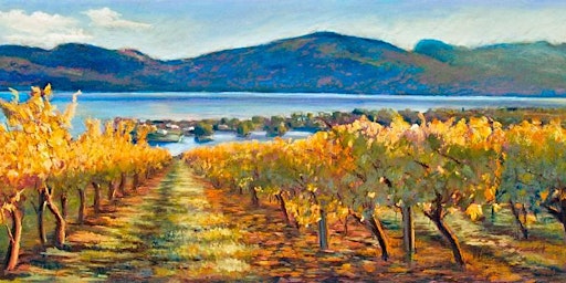 Art Class Workshop-How to Paint a vineyard - Wine Country Studios primary image