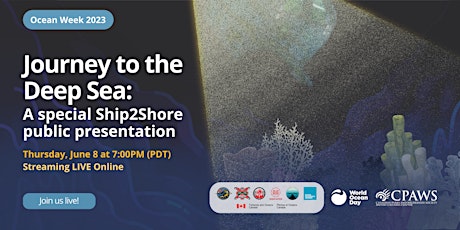 Special Livestream: Journey to the Deep Sea with Ship2Shore