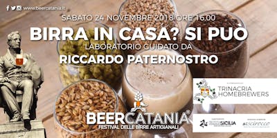 Birra in casa? Si può. I Lab di BeerCatania Birra in casa? Si può. I Lab di BeerCatania