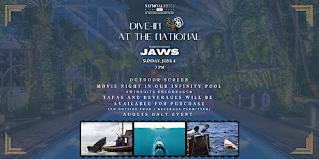 Dive In at The National: A Movie Night Featuring JAWS