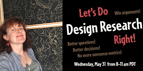 Primaire afbeelding van Let's Do Design Research Right!