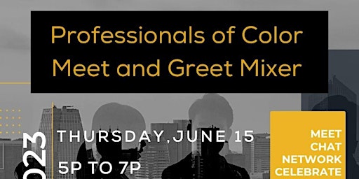 The Professionals of Color Meet and Greet Mixer primary image