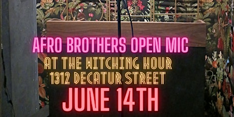 Afro Brothers Open Mic