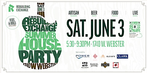 Rebuilding Exchange Chicago Summer House Party