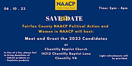 Fairfax County NAACP Candidate Meet and Greet