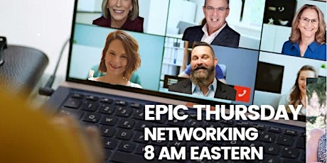Immagine principale di EPIC Online Thursday Networking 