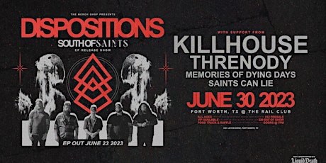 Dispositions EP Release Show at Rail Club!