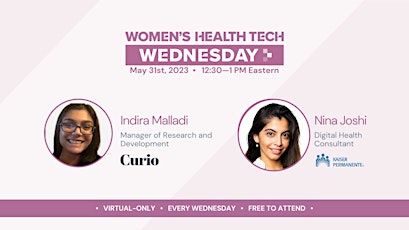 HITLAB Women's Health Tech Wednesday's | Curio Digital Therapeutics