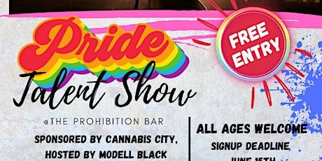 Pride Talent Show @The Prohibition Bar