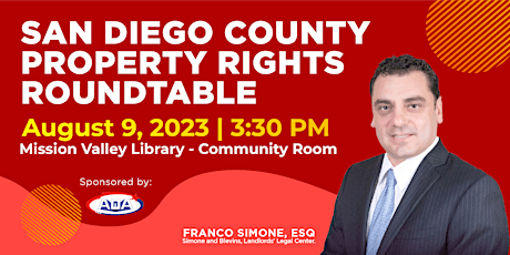 San Diego County Property Rights Roundtable
