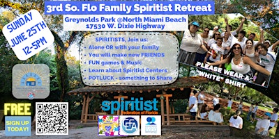 3rd So. Fla Family Spiritist Retreat primary image