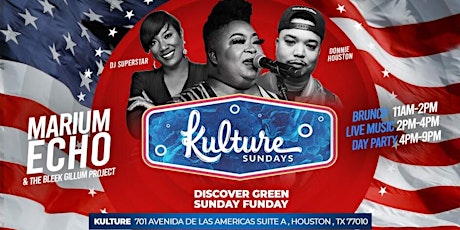 Kulture Sundays - A NEW KIND OF SUNDAY FUNDAY