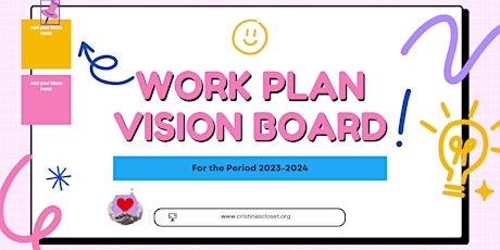 Work Plan Vision Board Building