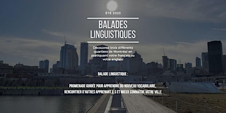 Balade Linguistique - Vieux-Montréal