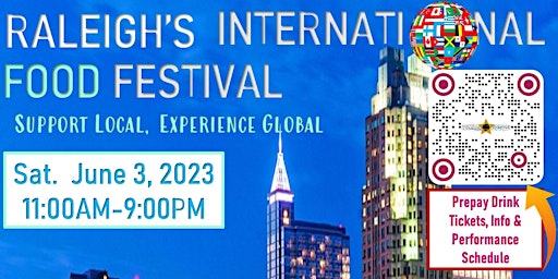 Raleigh's International Food Festival-FREE Admission primary image