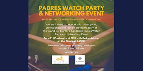 Padres Watch Party & Networking Event
