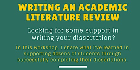 Writing an Academic Literature Review Workshop