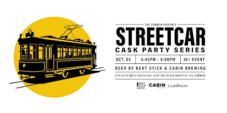 Bent Stick & Cabin Brewing - cask beer Street Car Oct 5th - 6:45pm primary image