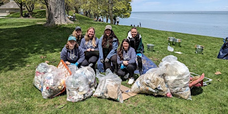 Tim Hortons Litter Cleanup in Toronto - Christie Pits Park
