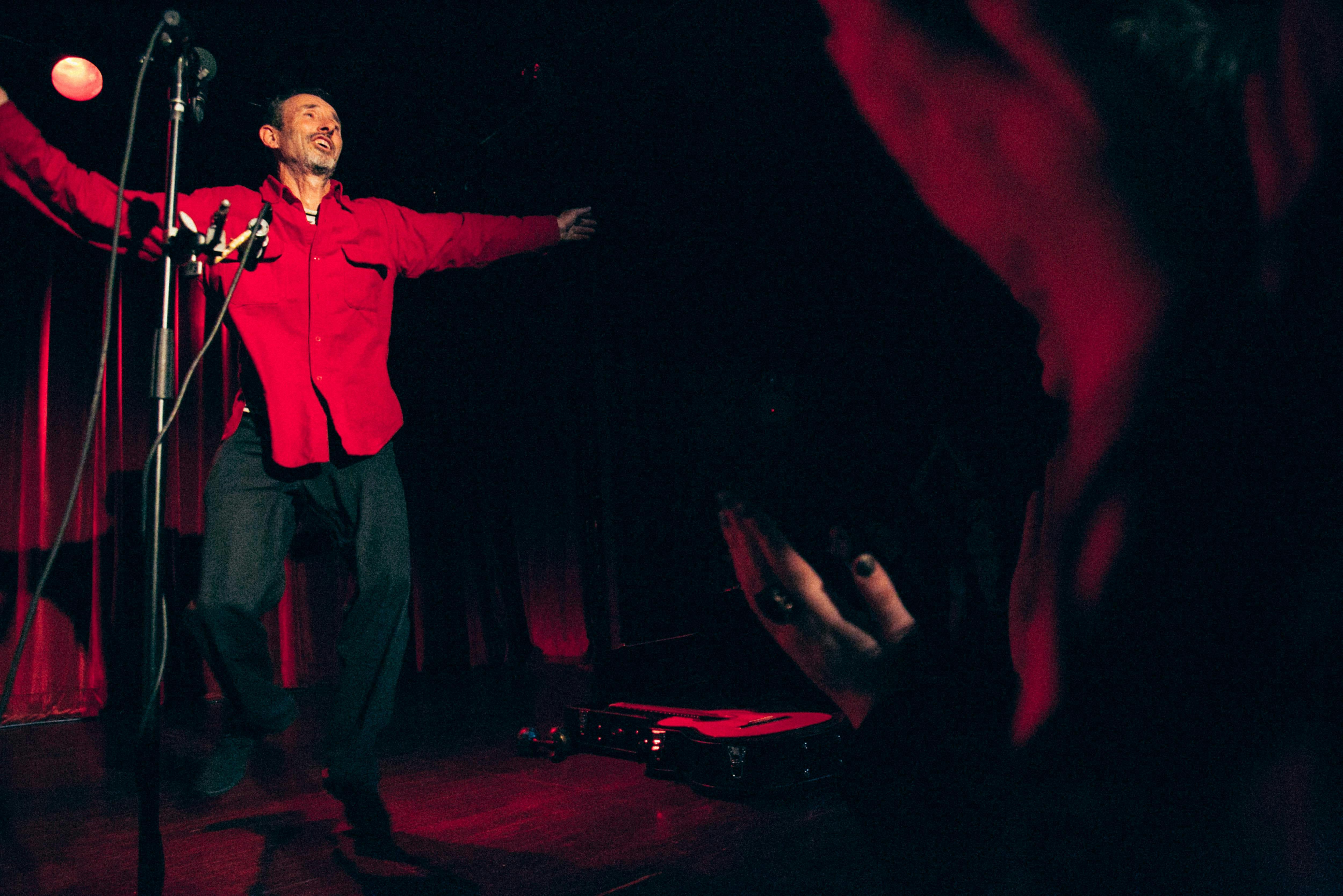 LIVE! ON STAGE JONATHAN RICHMAN featuring TOMMY LARKINS on the drums!