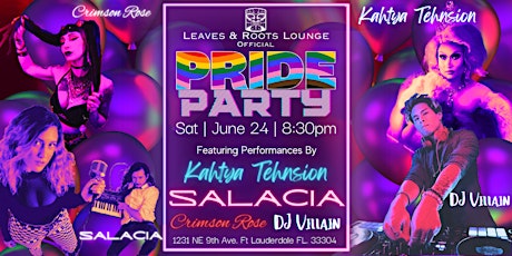 Leaves & Roots Lounge Official Pride Party