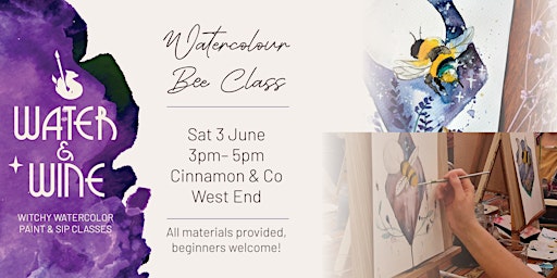 Bee Watercolour – Magical Watercolour Paint and Si primary image