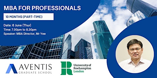 MBA for Professionals - 10 Months Part-Time Course Preview primary image