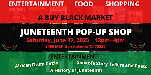 JUNETEENTH MARKET POP-UP SHOP hosted by MAAT Market primary image