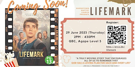 Primaire afbeelding van Movie Day - Lifemark, 29 June 2023