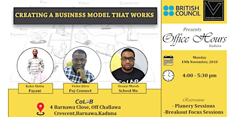 OFFICE HOURS: CREATING A BUSINESS MODEL THAT WORKS 