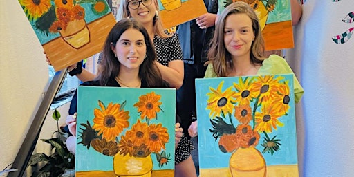 Primaire afbeelding van Paint and Sip -  Van Gogh's Sunflowers (BYO Drinks and Nibbles)