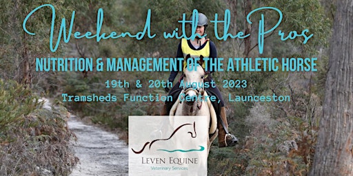 Imagen principal de Weekend with the Pros: Nutrition and Management of the Athletic Horse