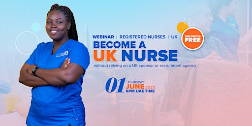 Webinar  |  Become a UK nurse [6 weeks challenge] primary image